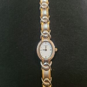 Vintage Bulova Two Tone Bracelet Watch